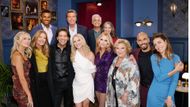 The gang's all here for Cricket's (Lauralee Bell) on The Young and the Restless | Image: JPI